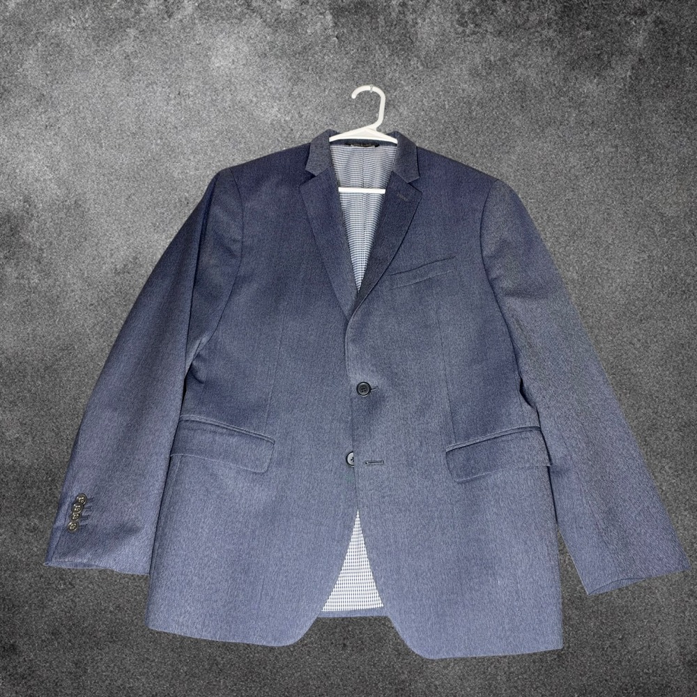 Banana Republic Mens 40S Blue Blazer Modern Slim Fit Sport Coat Business Casual